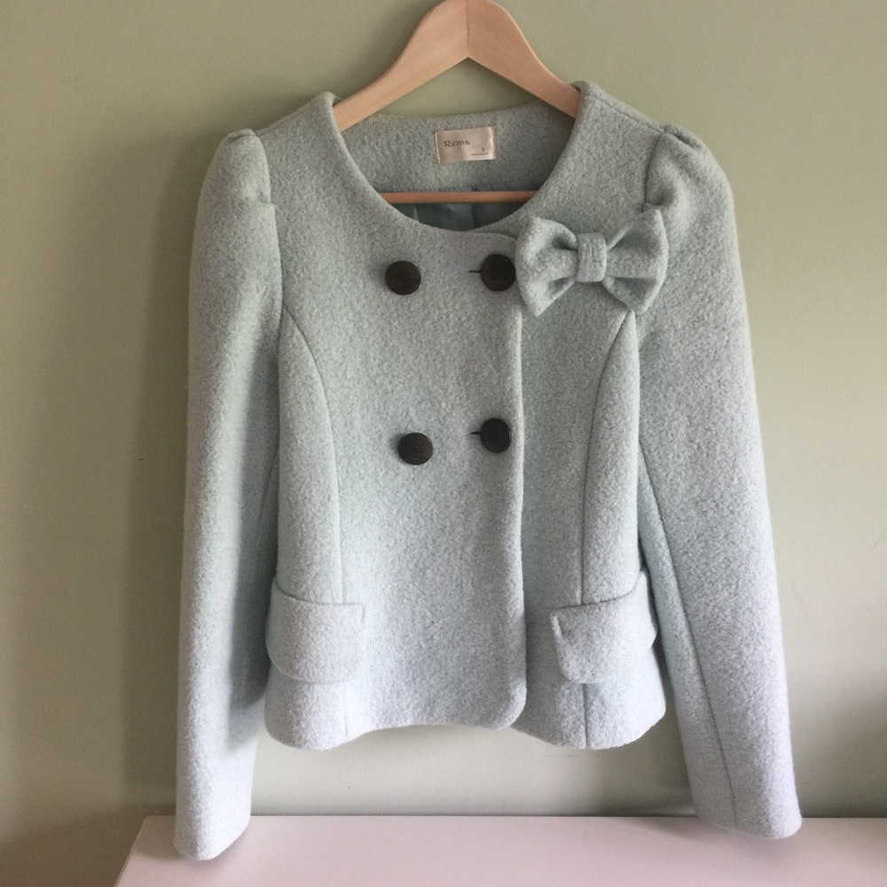 Short coat. Color mint. Size s. Made in Korea.